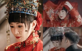 "Bên tóc mai không phải Hải Đường Hồng": Lộ cảnh động phòng ngượng đỏ mặt của Xa Thi Mạn - Huỳnh Hiểu Minh