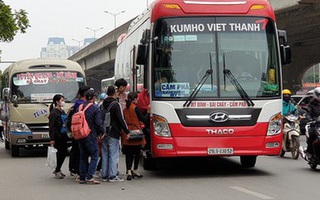 Từ ngày 1/4: Cả nước dừng hoạt động xe khách, taxi, buýt, xe hợp đồng