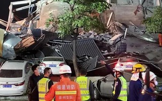 Trung Quốc: Sập khách sạn dùng để cách ly trong mùa dịch COVID-19, 70 người mắc kẹt