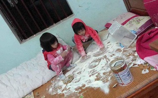 Đang trông con lại chạy sang nhà hàng xóm, lúc về ông bố tá hoả vì "bãi chiến trường" của lũ trẻ, dân mạng đồng loạt hô: "Toang"