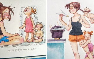 Những so sánh về việc cách ly và việc làm mẹ khiến nhiều mẹ bỉm sữa gật gù đồng cảm 