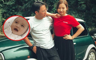 Bà xã Tiến Đạt hạnh phúc khoe con gái đầu lòng kháu khỉnh, càng lớn càng quấn bố không rời