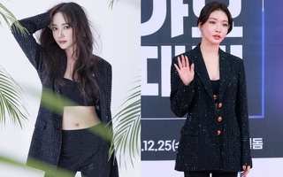 Thương cho Park Min Young, cố tình mặc hở khoe eo nhưng lại không hút mắt bằng Chungha lên đồ kín đáo