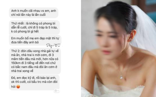 Thanh niên yêu cầu vợ sắp cưới muốn "đẹp mặt bố mẹ" thì tự chi tiền lễ dẫn dâu, câu nói cuối cùng của chàng trai mới là điều gây "sốc"