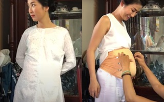 "Luật trời": Lộ cảnh Quỳnh Lam độn bụng bầu to vượt mặt, Ngọc Lan xử lý cực ngầu khi được nhắc thoại 