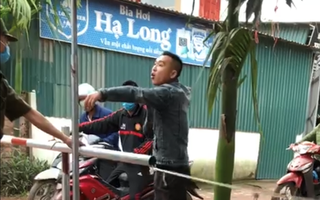 Quảng Ninh: Nam thanh niên tấn công tổ công tác khi bị kiểm tra khai báo y tế