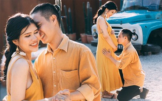 Sự thật đằng sau bộ ảnh siêu tình tứ chụp với vợ bầu ở Đà Lạt, người ta bảo muốn biết bộ mặt đàn ông hãy đợi đến khi "2 vạch" chẳng sai chút nào!