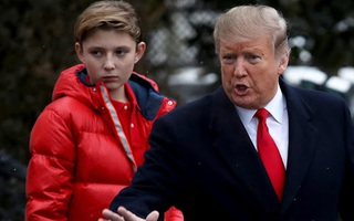 Tổng thống Mỹ lần đầu chia sẻ cuộc sống của quý tử Barron Trump tại Nhà Trắng trong thời điểm Covid-19: "Không còn vui vẻ như trước kia"