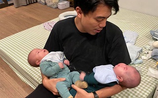 Đến chơi mà hai em cứ khóc mãi, con trai cả của cô Văn Thuỳ Dương nói mỗi câu khiến chúng nín luôn, dân mạng nghe xong "cười lăn lộn"