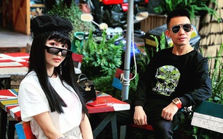 Vợ chồng Minh Nhựa rủ nhau đi chơi rồi khoe ảnh siêu chất nhưng lại nhận bình luận hài hước vì cách ngồi tạo dáng