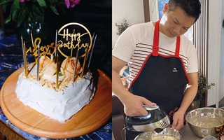 Chiều vợ có "số má" như Shark Hưng, là doanh nhân có tiếng vẫn tự tay làm bánh sinh nhật cho bà xã, nhìn thành quả ai cũng bất ngờ