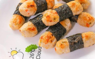 Chả gà viên vừa ngon vừa đẹp mà làm thì dễ vô cùng