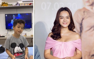 Con trai Lâm Vỹ Dạ hâm mộ Phạm Quỳnh Anh cuồng nhiệt, "vật vã" hát theo thần tượng nhưng khi gặp mặt lại phản ứng cực bất ngờ