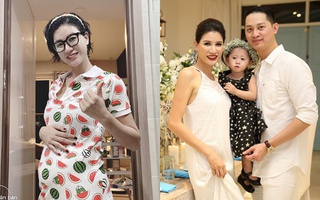 Trang Trần bất ngờ thông báo mang thai lần 2, bụng bầu đã lớn đến thế này rồi?
