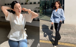Có một kiểu áo blouse đi qua bao mùa Hè rồi vẫn hot, diện lên cực sang và còn tạo hiệu ứng dáng mi nhon hẳn