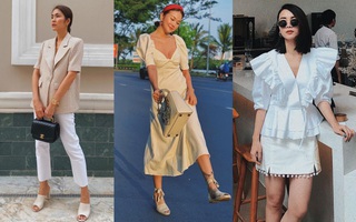 Chiêm ngưỡng 11 outfit đẹp quá mức quy định của mỹ nhân Việt, bạn sẽ muốn "quẩy" đồ trắng tới bến trong Hè này