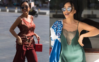 Diện váy lụa mỏng manh, Đoan Trang đẹp mơ màng như nàng đôi mươi dưới nắng hè óng ả