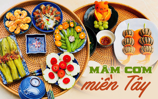 9x miền Tây xinh đẹp khoe những mâm cơm siêu đẹp khiến ai cũng phải trầm trồ khen ngợi