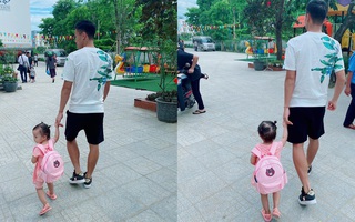 Ngày Quốc tế thiếu nhi mọi người đi chơi, cầu thủ bóng đá nổi tiếng này lại đưa con gái đến một nơi: Đúng là kỷ niệm 1/6 nhớ đời