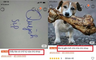 Muốn kinh doanh online nhưng không có gì để bán, chủ shop nghĩ ra ý tưởng "có 1-0-2": Bán giấy bìa chó gặm, sản phẩm có chữ ký của chính chủ