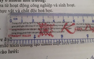 Học sinh khoe chiêu gian lận đỉnh cao trong giờ kiểm tra, nhìn thấy ai cũng thầm nghĩ "Quay cóp thông minh thế này sao không bỏ thời gian học bài?"