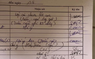 Cả tuần chỉ làm một hành động duy nhất mà nam sinh sáng nhất sổ đầu bài, bạn bè thì cười lăn lộn: "Heo nhập thật rồi"