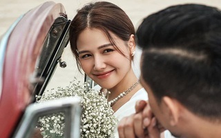 Nữ chính "Ghét thì yêu thôi" Phanh Lee tiết lộ ảnh cưới nhưng vẫn quyết tâm giữ kín danh tính chú rể