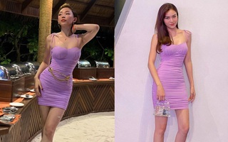 Đu trend đồ tím “bá đạo” như Tóc Tiên, Lan Ngọc: Diện đồ màu sến vẫn sang, ăn ý đến mức có khi đụng hàng