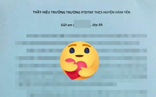 Nữ sinh đi thi không đạt giải, thầy hiệu trưởng gửi ngay thư động viên cực ấm lòng: Đời học trò chỉ mong gặp được người thầy như thế!