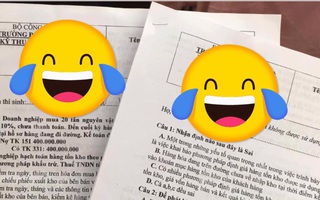 Khi cô giáo cũng chơi Facebook thì việc sáng tạo mã đề tuy nhìn "cưng muốn xỉu" mà nước mắt học trò cứ lã chã rơi