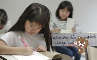 Yêu cầu học sinh tìm tiếng có vần "uốt", cô bé làm ngon ơ nhưng đáp án thứ 3 không sai vẫn khiến cô giáo toát mồ hôi