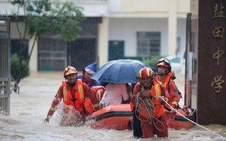 Lũ lụt tiếp tục hoành hành tại Trung Quốc, Nhật Bản