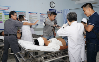 TP.HCM: Hàng chục côn đồ lao vào bệnh viện "truy sát" nhau ngay trước mặt bác sĩ