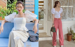 Các mỹ nhân Việt diện quần ống rộng với 4 kiểu áo sau để nâng tầm vẻ sang xịn cho cả tổng thể