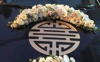 Pha trang trí xe hoa đám cưới "tai hại nhất thời đại" khi nhà trai gắn nhầm chữ thọ thay vì chữ hỉ khiến nhà gái nổi giận đùng đùng