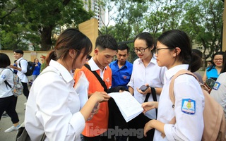 Thí sinh đừng bỏ lỡ cơ hội “sửa sai”