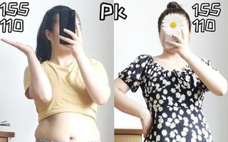 Thấp bé và béo bụng nhưng cô nàng này đã tìm ra kiểu váy hack dáng hiệu nghiệm, làm "vô hình" nhược điểm vòng 2