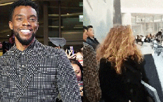 MXH dậy sóng vì clip "Black Panther" Chadwick Boseman tại sự kiện ở Hàn 1 năm trước, hành động nhỏ cho thấy nhân cách hiếm có