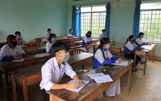 Phân loại các thí sinh F1, F2 trong kỳ thi THPT để phòng Covid-19