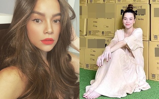 So sánh hai thái cực nhan sắc của Hồ Ngọc Hà trong một ngày: Lúc thì sexy chẳng giống bà bầu, khi lại "xuề xòa" chuẩn mẹ bỉm sữa