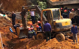 Phú Thọ: Sập công trình đang thi công trong trường học, 4 người tử vong