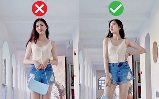 Tuyệt đỉnh những cách tạo dáng giúp các chị em có được bức ảnh chân dài đẹp thần sầu 