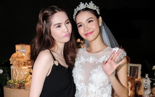 Style đi ăn cưới “hên xui” của Ngọc Trinh: Lúc lên đồ tinh tế, lúc vô ý “giựt” mất spotlight của cô dâu