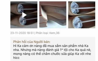 Nhận được đôi giày tốt cùng lúc "đang ghét mẹ chồng" nàng dâu trẻ tức tốc đánh giá 2 sao cho shop giày khiến dân mạng "uất ức" thay chủ shop