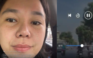 Giang Kim Cúc ngồi xe hơi dạo phố Sài Gòn sau khi bị tố né tránh mạnh thường quân, tiện livestream kể khổ: "Mình rất là yếu đuối"