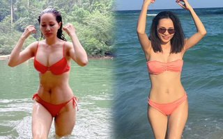 Bà xã Hoàng Bách đẻ 3 con mà vóc dáng vẫn đỉnh, mách chị em bí quyết tưởng đùa mà hiệu quả bất ngờ