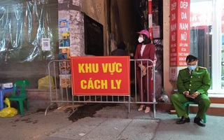 Hà Nội: Phong tỏa con ngõ ở Giáp Bát - nơi sinh sống của 2 vợ chồng dương tính SARS-CoV-2 vừa phát hiện