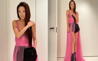 NTK Vera Wang khoe cận đôi chân dài nuột nà cùng ngoại hình nổi bật ở tuổi 72