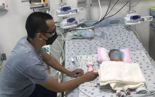 Cứu sống bé 3 tháng tuổi mắc COVID-19 nặng kèm tim bẩm sinh