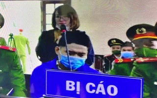 2 vợ chồng bị cáo giết chủ nợ ở Hải Dương "vả nhau bôm bốp" trước tòa: Vợ nói không giúp sức, chồng bảo có!